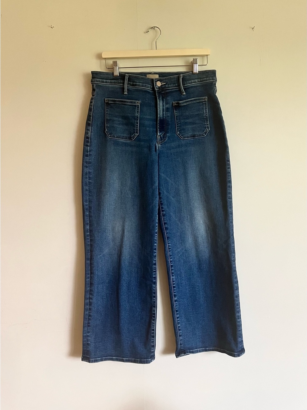 MOTHER The Maven Wide Leg Jeans Size 32